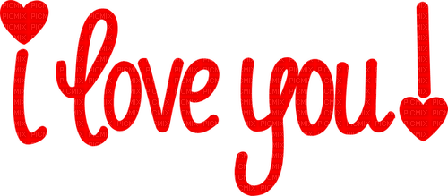 I love you text Bb2 - Free PNG