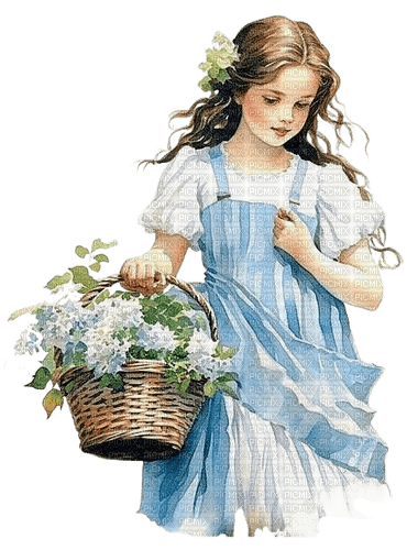 Spring.Girl.Fille.Printemps.Victoriabea - δωρεάν png