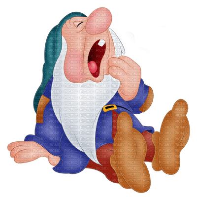 Kaz_Creations Cartoons Cartoon 7 Dwarfs Sleepy - nemokama png