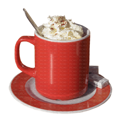 Cup of cappuccino tasse de cappuccino - Free PNG
