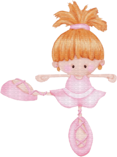 doll puppe poupée poupee tube toy girl fille kawaii mignon - 免费PNG