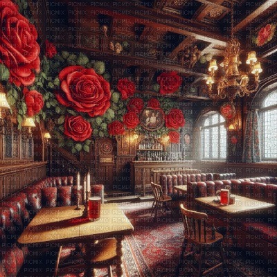 Red Roses Pub - bezmaksas png