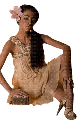 woman beige bp - png grátis