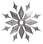 ani-star-silver-grå-deco - Darmowy animowany GIF