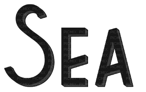 sea text - besplatni png