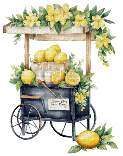 Lemon.Citron.Limones.Fruit.Victoriabea - nemokama png