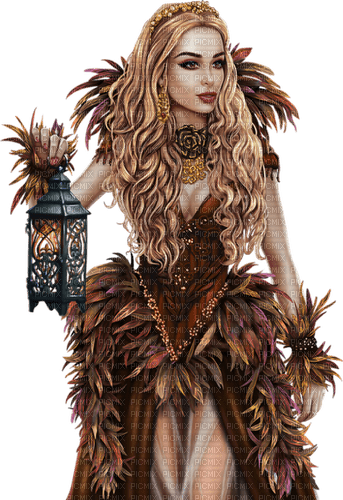 woman femme gothique fantasy - png ฟรี