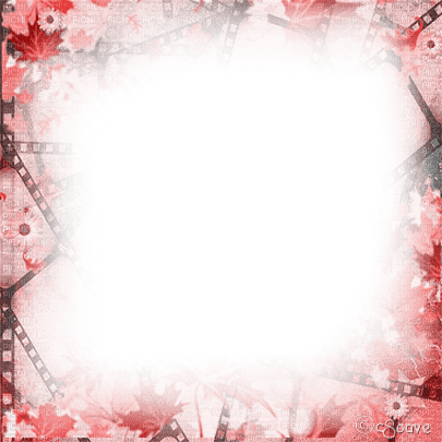soave frame autumn leaves flowers movie texture - kostenlos png