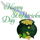 Kaz_Creations St Patrick's Day Text - δωρεάν png