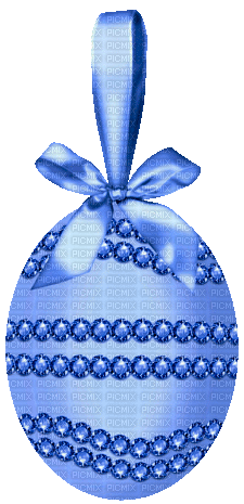Animated.Egg.Blue - KittyKatLuv65 - Besplatni animirani GIF