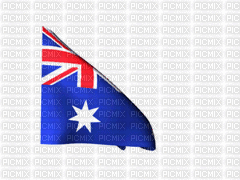 Australia Flag - GIF เคลื่อนไหวฟรี