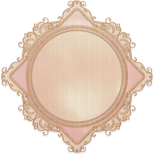 Cadre.Frame.beige.pink.Victoriabea - 無料png