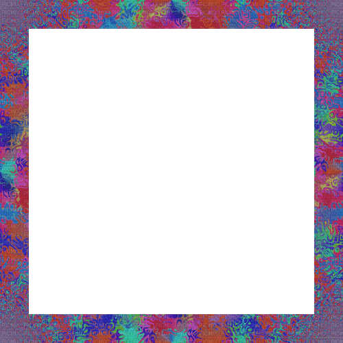 Frame. Multicolored. Leila - Бесплатни анимирани ГИФ