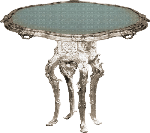 Silver Table - безплатен png