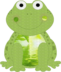 Frog Funny - 免费动画 GIF