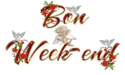 bon week -end - Безплатен анимиран GIF