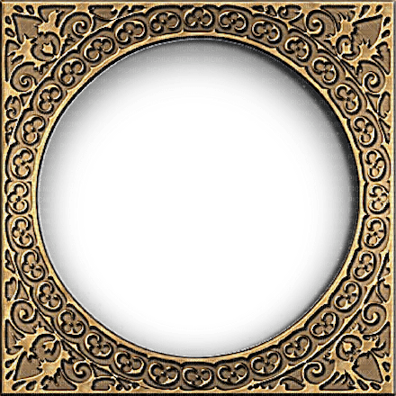 ♡§m3§♡ gold deco frame image - 免费PNG
