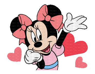 Minnie Maus - Zdarma animovaný GIF