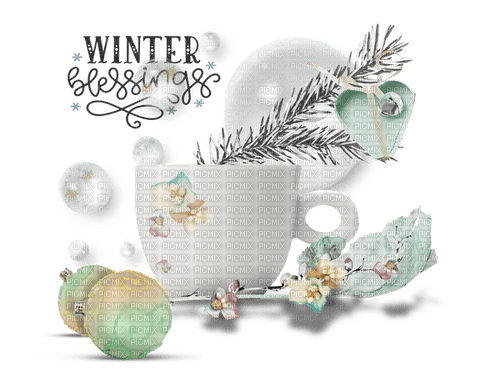 ✶ Winter Blessings {by Merishy} ✶ - png grátis