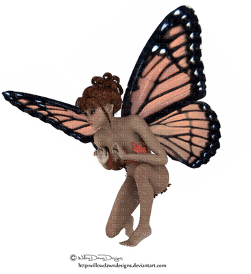 butterfly fairy - 免费PNG