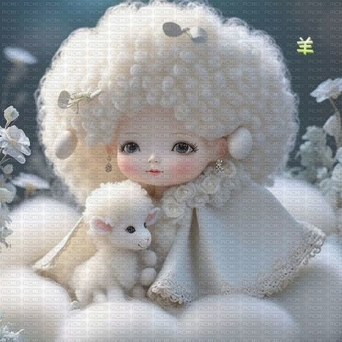 Fantasy baby girl by papuzzetto - gratis png