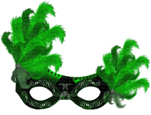 maske green grün - PNG gratuit