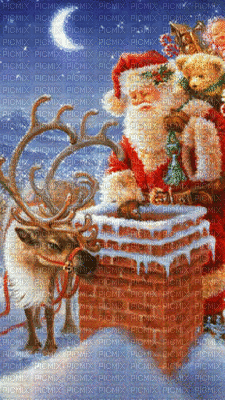 Santa Claus - GIF animado gratis