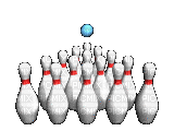 quille de bowling - GIF animé gratuit