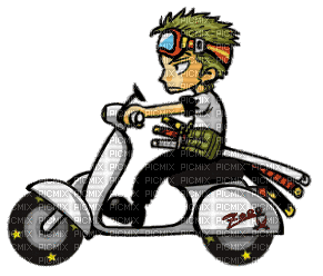 biker bp - 無料のアニメーション GIF