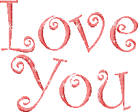 Love You.Text-Victoriabea - GIF animado gratis