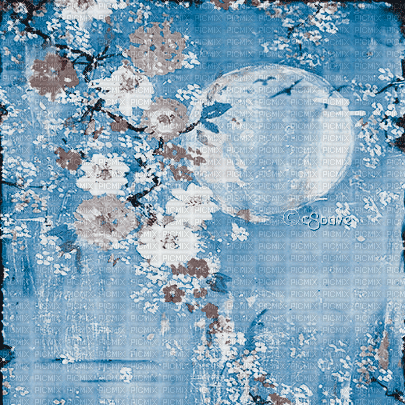 soave background animated  oriental  blue brown - Gratis geanimeerde GIF