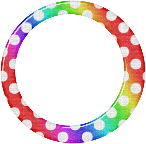 Circle.Frame.Rainbow - png gratuito