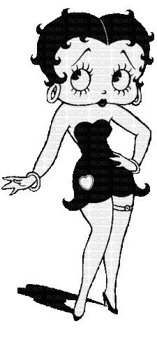 Betty Boop - 無料のアニメーション GIF