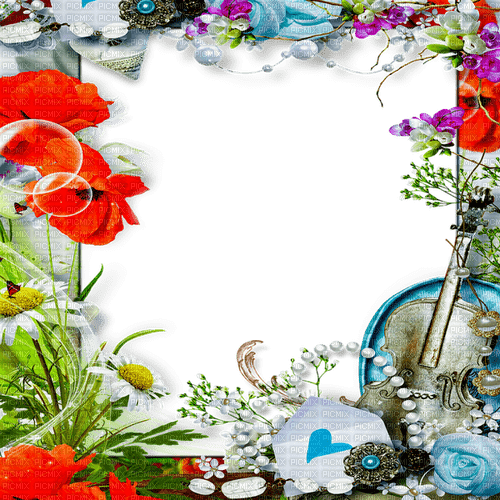 summer frame by nataliplus - kostenlos png