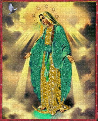 Богородица - Бесплатный анимированный гифка
