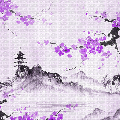 kikkapink background animated oriental - GIF เคลื่อนไหวฟรี