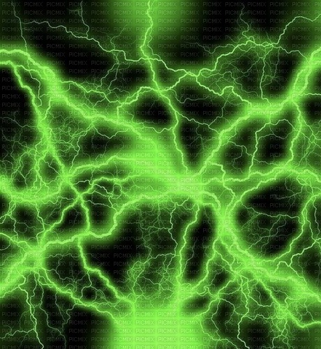 green lightning - gratis png