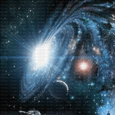Space background - Zdarma animovaný GIF