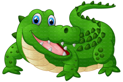 Kaz_Creations Cartoons Cartoon Crocodile - png gratis