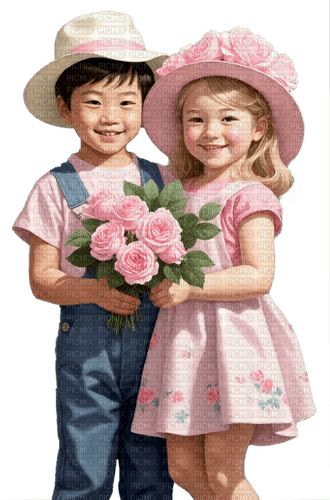 ♡§m3§♡ kawaii kids pink easter  image - ücretsiz png