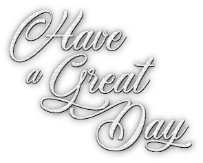 soave text have a great day white - Free PNG
