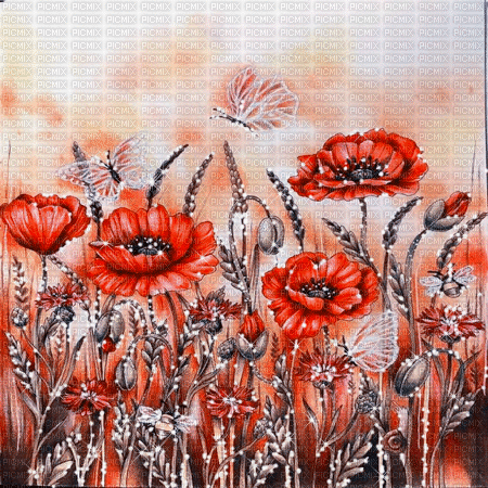 background hintergrund fondo flowers milla1959 - Бесплатный анимированный гифка