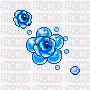 Blue Roses - 無料のアニメーション GIF