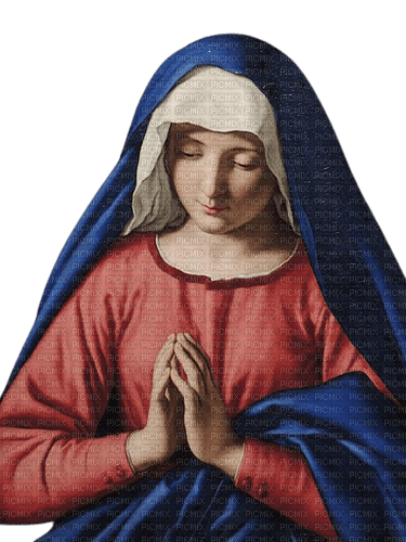 Vierge Marie en oraison - besplatni png