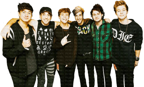 5 seconds of summer & all time low - Free PNG