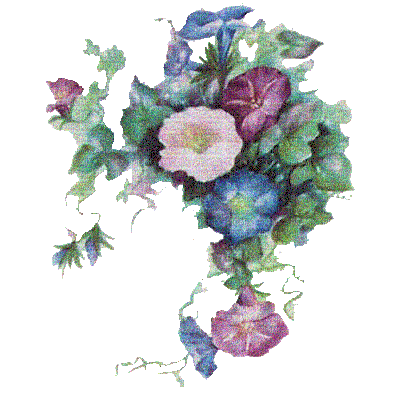 fle fleur rose - GIF animé gratuit