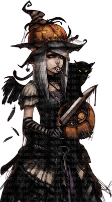 Kaz_Creations Halloween Cat - png gratis