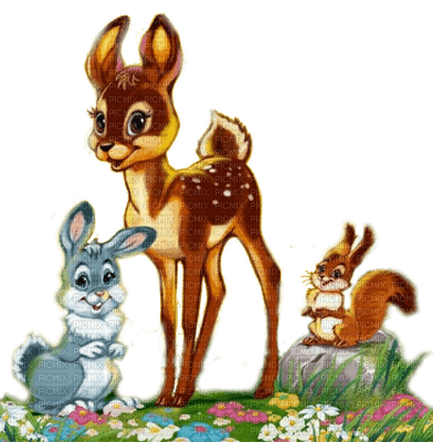 forest animals by nataliplus - png gratis