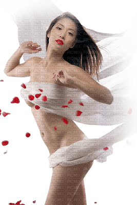 Kaz_Creations Woman Femme Flowers Petals - PNG gratuit