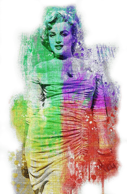 marilyn monroe woman femme frau beauty vintage  human person people tube colorful - δωρεάν png